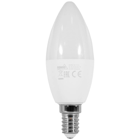 Żarówka LED E14 7.5W 760LM 6500K Świeczka Bemko