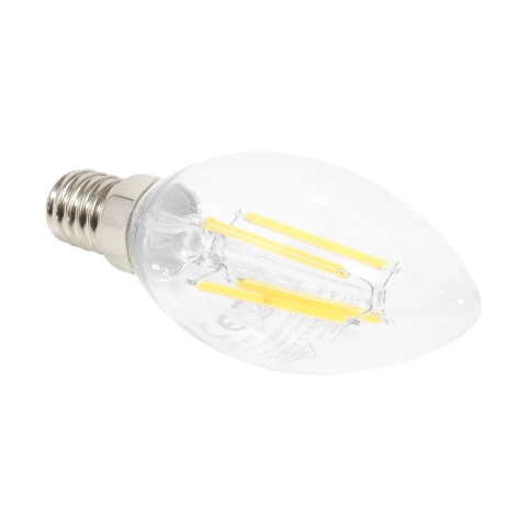 Żarówka LED E14 C35 4W 440LM 2700K FILAMENT Bemko