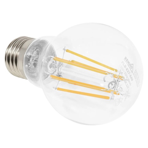 Żarówka LED E27 A60 12W 1700LM 4000K FILAMENT Bemko