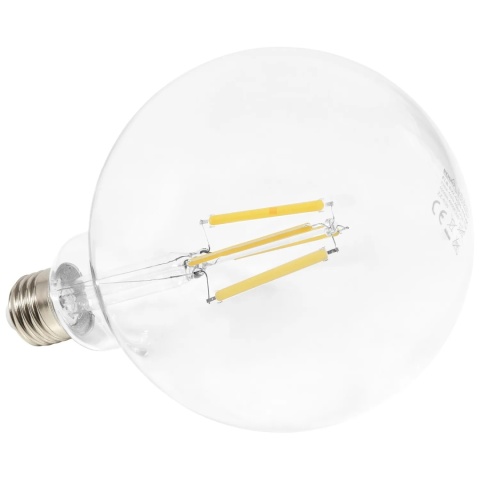 Żarówka LED E27 G125 11W 1500LM 2700K FILAMENT Bemko