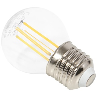Żarówka LED E27 G45 4W 470LM 4000K FILAMENT Bemko