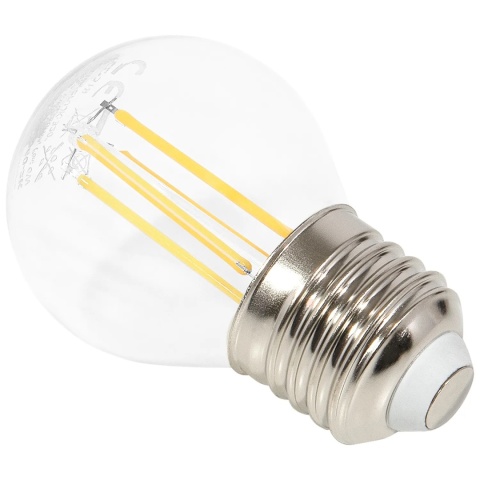 Żarówka LED E27 G45 6W 750LM 4000K FILAMENT Bemko