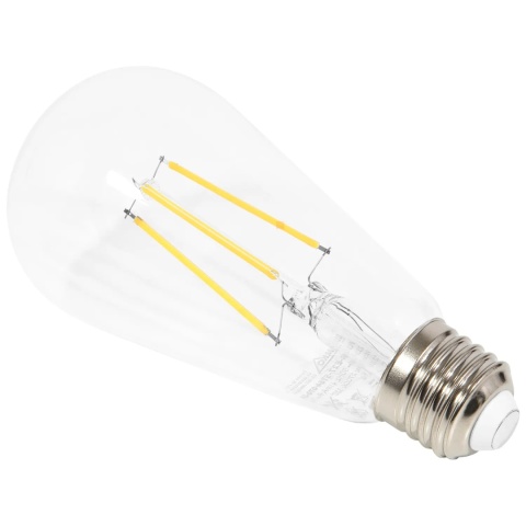Żarówka LED E27 ST64 7W 1055LM 4000K FILAMENT Bemko