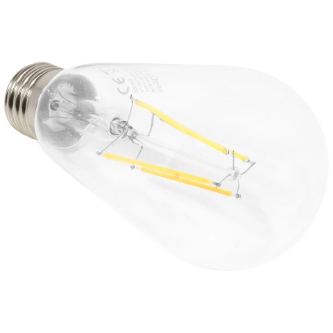 Żarówka LED E27 ST64 7W 950LM 2700K FILAMENT Bemko