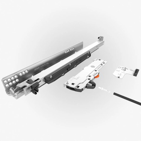 Prowadnica MOVENTO L-450 pełny wysuw z TIP ON BLUMOTION BLUM