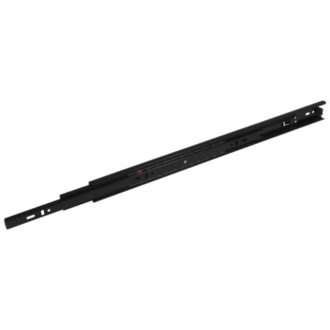 Prowadnica kulkowa do szuflad H-35 L-450 Czarna