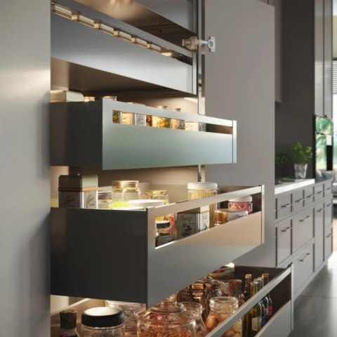 Szuflada AXIS PRO L-250mm Wysoka antracyt GTV