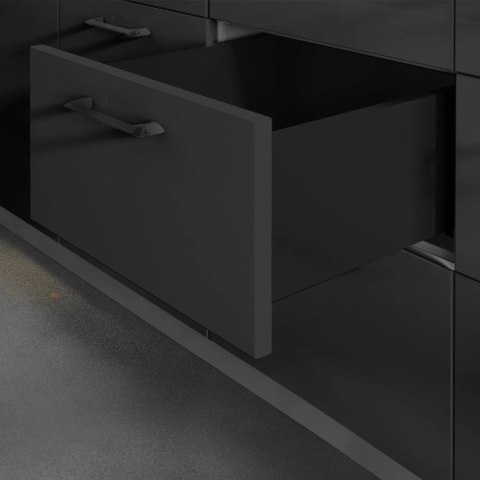 Szuflada AXIS PRO L-300mm Bardzo Wysoka czarna GTV