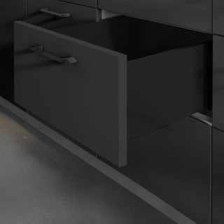 Szuflada AXIS PRO L-400mm Bardzo Wysoka czarna GTV