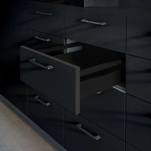 Szuflada AXIS PRO L-400mm Niska czarna GTV