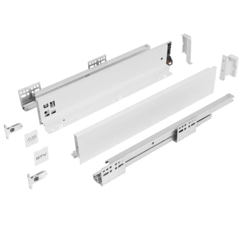 Szuflada AXIS PRO L-500mm Bardzo Wysoka biała GTV