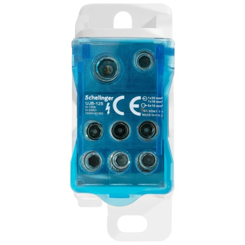 Blok rozdzielczy mostek łączeniowy 8 zacisków UJB-125 BEMKO