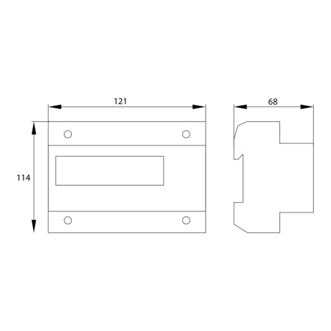 Licznik trójfazowy podlicznik energii prądu BM03B BEMKO