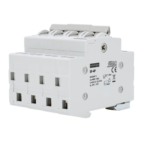 Modułowy przełącznik instalacyjny I-0-II 4P 63A SIEĆ-AGREGAT Bemko