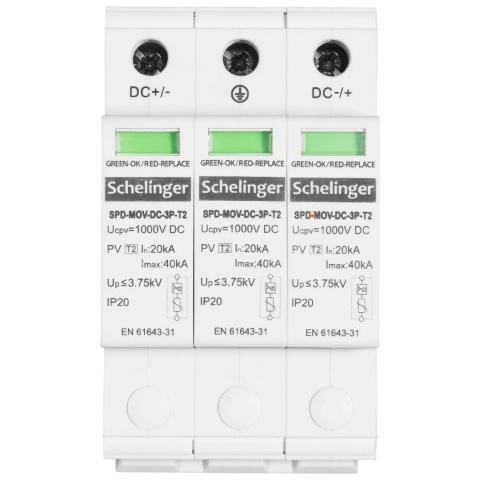 Ogranicznik przepięć A53-SPD-MOV-DC-3P-T2 BEMKO