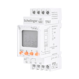 Programator czasowy astronomiczny jednokanałowy 4-264V AC/DC BEMKO