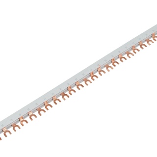 Szyna łączeniowa grzebieniowa prądowa 1F 63A 54M BEMKO