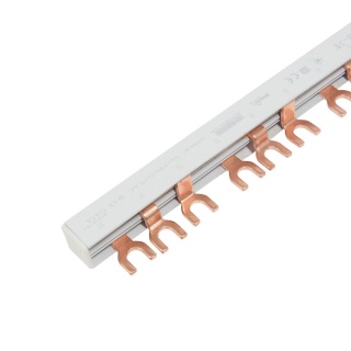 Szyna łączeniowa grzebieniowa prądowa 3F 3x63A 12M BEMKO