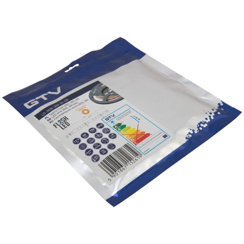Taśma LED 2835-300 biały ciepły 12V 5m IP20 GTV