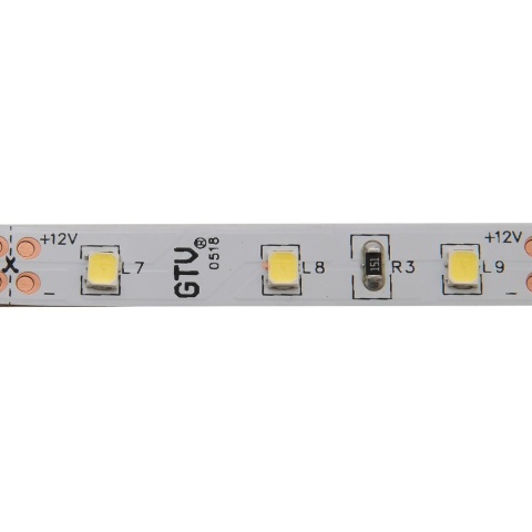 Taśma LED 2835-300 biały ciepły 12V 5m IP20 GTV