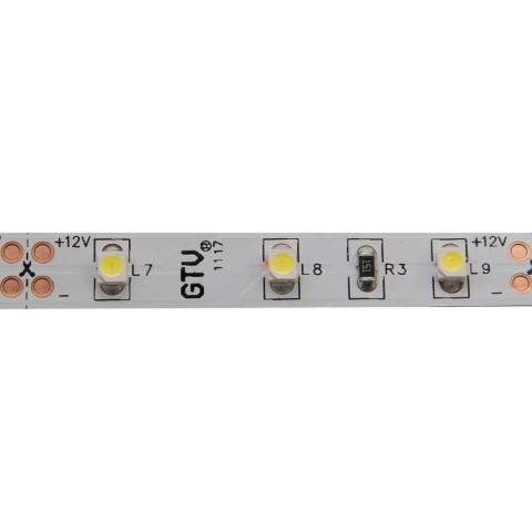 Taśma LED 3528-300 biały neutralny 12V 5m IP20 GTV