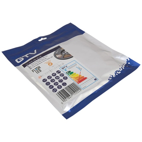 Taśma LED 3528-300 biały neutralny 12V 5m IP20 GTV