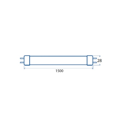 Tuba LED HIGH T8 G13 22W 6000K 3520LM 150CM 25szt Bemko