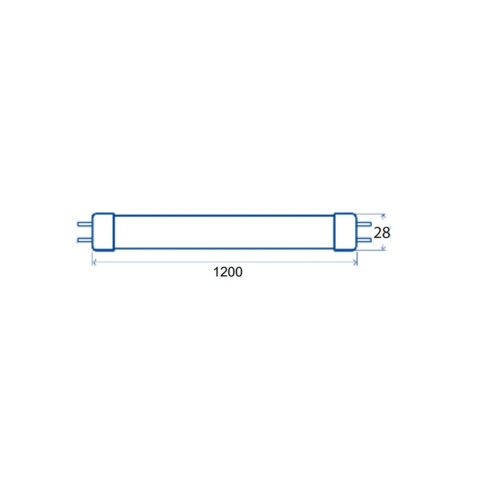 Tuba LED T8 Świetlówka G13 22W 2350LM 4000K 150CM 25szt Bemko