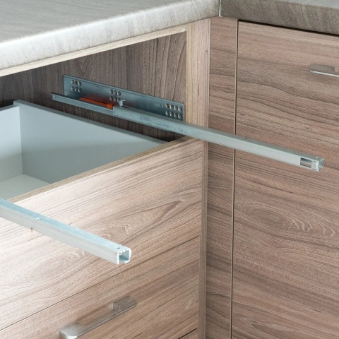 Prowadnica do szuflad CB30TS L-500 PUSH TO OPEN AMIX