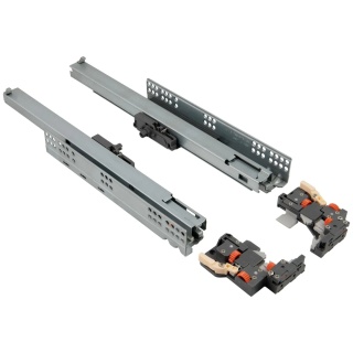 Prowadnica do szuflad CB80TS L-350 PUSH TO OPEN AMIX