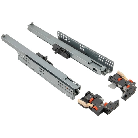 Prowadnica do szuflad CB80TS L-600 PUSH TO OPEN AMIX