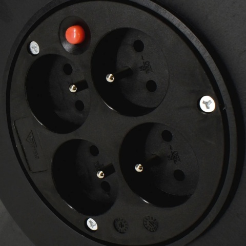 Przedłużacz bębnowy 4 gniazda 15m 3x1.5mm Bemko