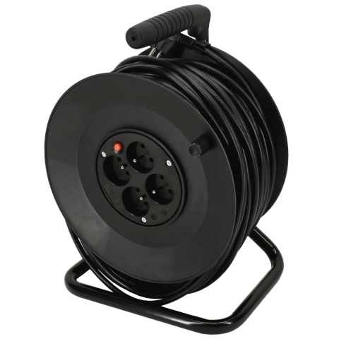 Przedłużacz bębnowy 4 gniazda 25m 3x1.5mm Bemko