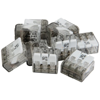 Szybkozłączki na drut 3×4mm P053 100szt BEMKO