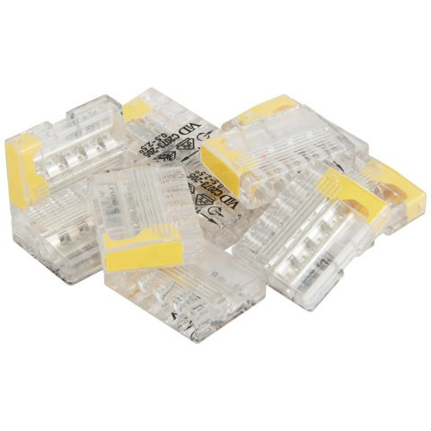 Szybkozłączki na drut 5×2.5mm PM25 10szt BEMKO