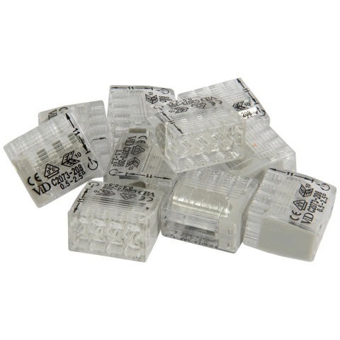 Szybkozłączki na drut 8×2.5mm PM28 10szt BEMKO