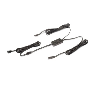 Włącznik Smart switch/dimmer DOUBLE do opraw LED 12V/24V DC Czarny Emuca