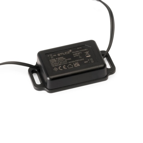 Włącznik Smart ukryty touch/dimmer do oświetlenia LED 12V/24V DC Czarny Emuca