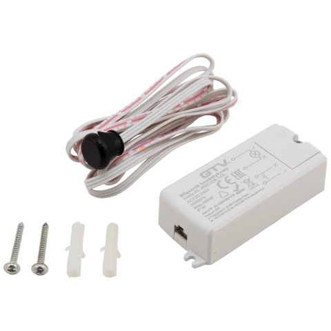 Włącznik bezdotykowy dwubiegowy AE-WBEZDC-10S GTV