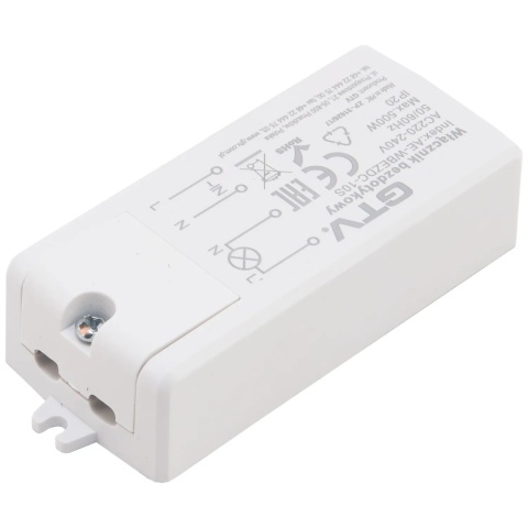 Włącznik bezdotykowy jednobiegowy AE-WBEZDB-10S GTV