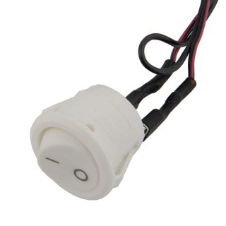 Włącznik kołyskowy AE-WLB01-10 Biały GTV