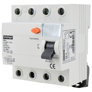 Wyłącznik różnicowoprądowy A 4P 25A 30mA BEMKO