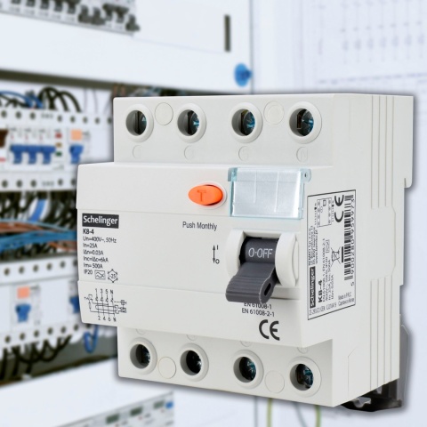 Wyłącznik różnicowoprądowy A 4P 63A 30mA BEMKO