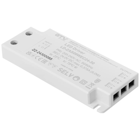 Zasilacz LED EASY CLICK 9W 24V IP20 do taśmy LED GTV