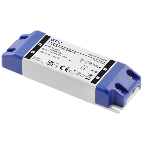 Zasilacz LED PRO+ 20W 24V IP20 do taśmy LED GTV
