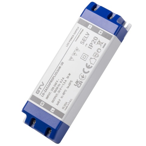 Zasilacz LED PRO+ 36W 24V IP20 do taśmy LED GTV