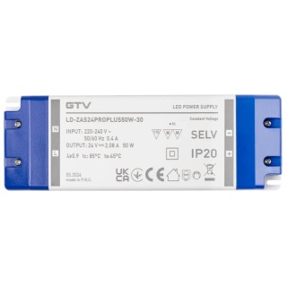 Zasilacz LED PRO+ 50W 24V IP20 do taśmy LED GTV