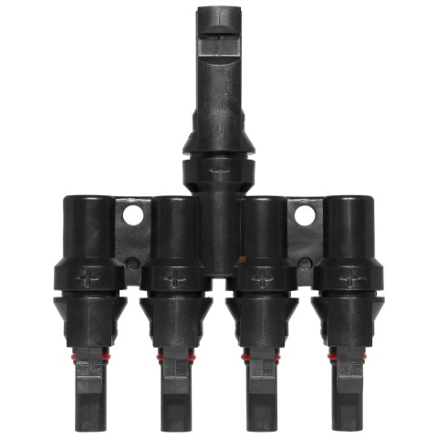 Złącze solarne konektor MC4 czwórnik równoległy IP67 BEMKO