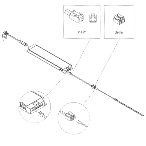Kabel do transformatora LED Smart