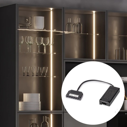 Konwerter Zasilacz napięcia stałego do opraw LED 12V DC, 6W, MINILED Emuca
